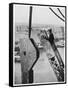 Bridge Building America-null-Framed Stretched Canvas