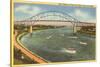 Bridge, Cape Cod, Mass.-null-Stretched Canvas