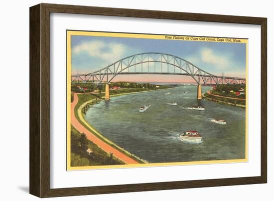 Bridge, Cape Cod, Mass.-null-Framed Art Print