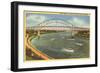 Bridge, Cape Cod, Mass.-null-Framed Art Print