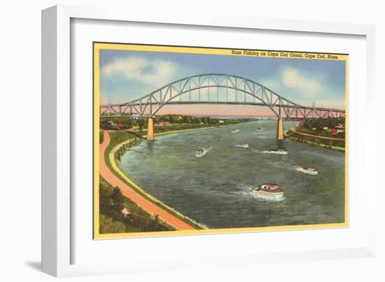 Bridge, Cape Cod, Mass.-null-Framed Art Print