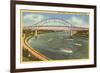 Bridge, Cape Cod, Mass.-null-Framed Premium Giclee Print