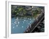 Bridge Climbers on Sydney Harbor Bridge, Sydney, Australia-David Wall-Framed Photographic Print