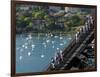 Bridge Climbers on Sydney Harbor Bridge, Sydney, Australia-David Wall-Framed Photographic Print