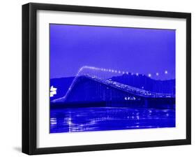 Bridge Connecting Macau to Mainland China-Stewart Cohen-Framed Premium Photographic Print