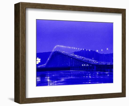 Bridge Connecting Macau to Mainland China-Stewart Cohen-Framed Photographic Print