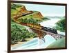 Bridge Crossing - Jack & Jill-Wilmer H. Wickham-Framed Premium Giclee Print