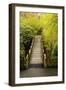 Bridge, Crystal Springs Rhododendron Garden, Portland, Oregon, Usa-Michel Hersen-Framed Photographic Print