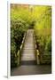 Bridge, Crystal Springs Rhododendron Garden, Portland, Oregon, Usa-Michel Hersen-Framed Premium Photographic Print