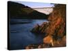 Bridge, Deception Pass State Park, Washington, USA-Charles Gurche-Stretched Canvas