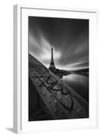 Bridge, Eiffel, Paris, France-Sebastien Lory-Framed Photographic Print