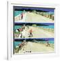 "Bridge Fishing", August 8, 1959-Thornton Utz-Framed Giclee Print