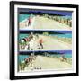 "Bridge Fishing", August 8, 1959-Thornton Utz-Framed Giclee Print