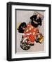 "Bridge Game" or "Playing Cards", May 15,1948-Norman Rockwell-Framed Giclee Print