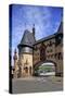 Bridge Gate in Traben-Trabach, Moselle Valley, Rhineland-Palatinate, Germany, Europe-Hans-Peter Merten-Stretched Canvas
