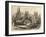 Bridge, Gateway and Cathedral of Burgos, Illustration from 'spanish Pictures' by the Rev. Samuel…-null-Framed Giclee Print