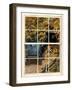 Bridge Guard - Through The Window-Sher Sester-Framed Giclee Print