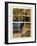 Bridge Guard - Through The Window-Sher Sester-Framed Giclee Print