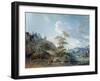 Bridge in a Valley, 1778-Jean-Baptiste Huet-Framed Giclee Print