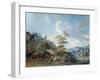 Bridge in a Valley, 1778-Jean-Baptiste Huet-Framed Giclee Print