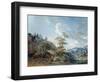 Bridge in a Valley, 1778-Jean-Baptiste Huet-Framed Giclee Print