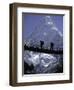 Bridge in Ama Dablam, Nepal-Michael Brown-Framed Premium Photographic Print