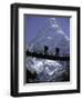 Bridge in Ama Dablam, Nepal-Michael Brown-Framed Premium Photographic Print