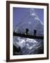 Bridge in Ama Dablam, Nepal-Michael Brown-Framed Photographic Print