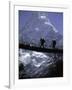 Bridge in Ama Dablam, Nepal-Michael Brown-Framed Photographic Print