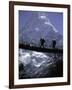 Bridge in Ama Dablam, Nepal-Michael Brown-Framed Photographic Print