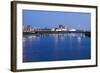 Bridge in Indianapolis-benkrut-Framed Photographic Print