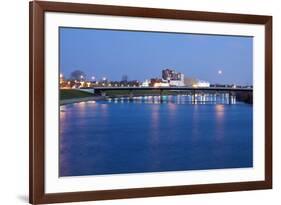 Bridge in Indianapolis-benkrut-Framed Photographic Print