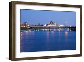 Bridge in Indianapolis-benkrut-Framed Photographic Print