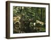 Bridge in Maincy, c.1879-Paul Cézanne-Framed Giclee Print