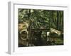 Bridge in Maincy, c.1879-Paul Cézanne-Framed Giclee Print