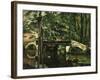 Bridge in Maincy, c.1879-Paul Cézanne-Framed Giclee Print