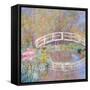 Bridge in Monet's Garden, 1895-96-Claude Monet-Framed Stretched Canvas