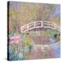 Bridge in Monet's Garden, 1895-96-Claude Monet-Stretched Canvas