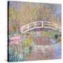 Bridge in Monet's Garden, 1895-96-Claude Monet-Stretched Canvas