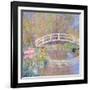 Bridge in Monet's Garden, 1895-96-Claude Monet-Framed Giclee Print