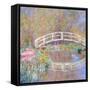 Bridge in Monet's Garden (Pont dans le Jardin de Monet). 1895-96-Claude Monet-Framed Stretched Canvas