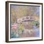 Bridge in Monet's Garden (Pont dans le Jardin de Monet). 1895-96-Claude Monet-Framed Giclee Print