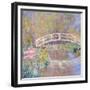 Bridge in Monet's Garden (Pont dans le Jardin de Monet). 1895-96-Claude Monet-Framed Giclee Print