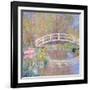 Bridge in Monet's Garden (Pont dans le Jardin de Monet). 1895-96-Claude Monet-Framed Giclee Print