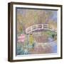 Bridge in Monet's Garden (Pont dans le Jardin de Monet). 1895-96-Claude Monet-Framed Giclee Print