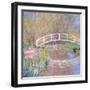 Bridge in Monet's Garden (Pont dans le Jardin de Monet). 1895-96-Claude Monet-Framed Giclee Print