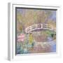 Bridge in Monet's Garden (Pont dans le Jardin de Monet). 1895-96-Claude Monet-Framed Giclee Print