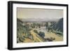 Bridge in Narni, 1826-Jean-Baptiste-Camille Corot-Framed Giclee Print