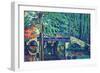 Bridge in the Forest-Paul C?zanne-Framed Art Print