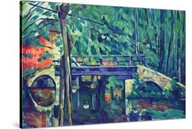 Bridge in the Forest-Paul C?zanne-Stretched Canvas